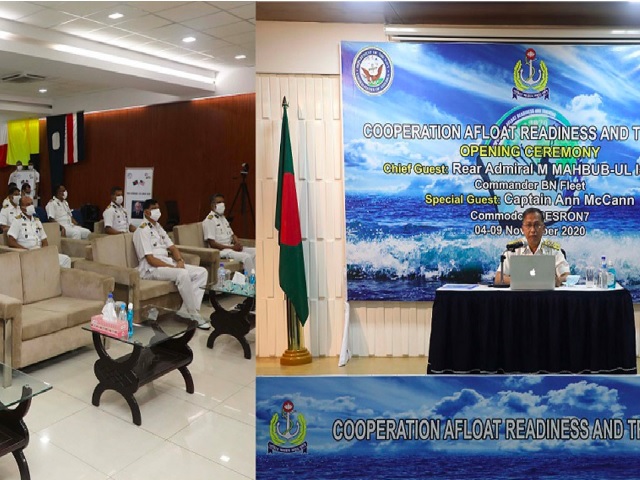 Bangladesh, United States jointly launch naval exercise ‘CARAT Bangladesh 2020’